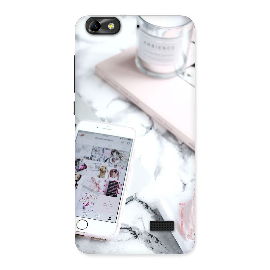 Make Up And Phone Back Case for Honor 4C