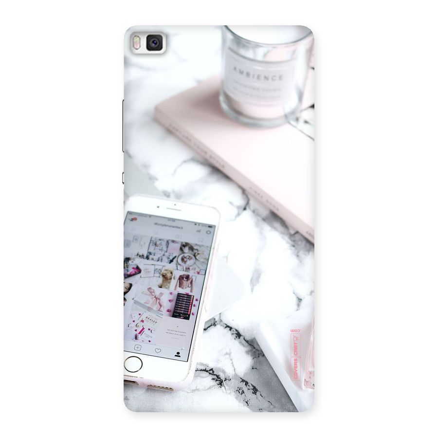 Make Up And Phone Back Case for Huawei P8