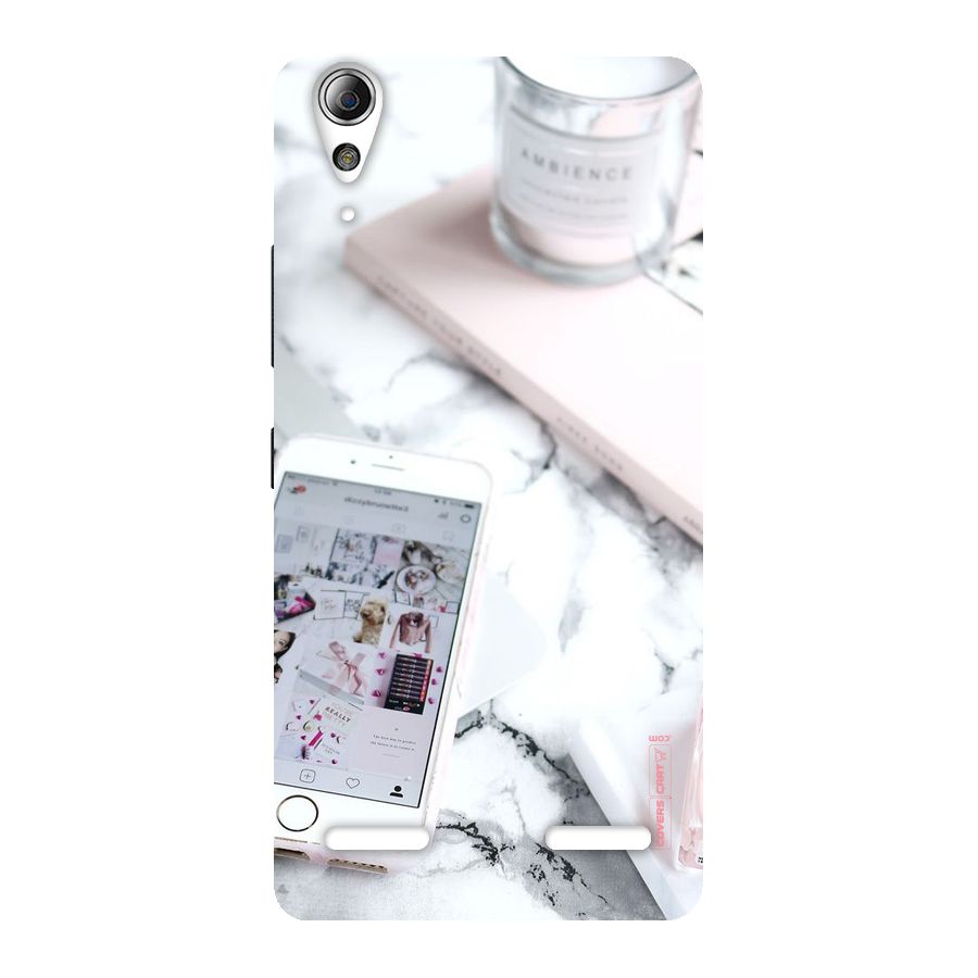 Make Up And Phone Back Case for Lenovo A6000 Plus