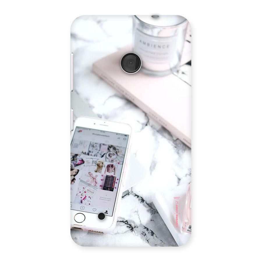 Make Up And Phone Back Case for Lumia 530