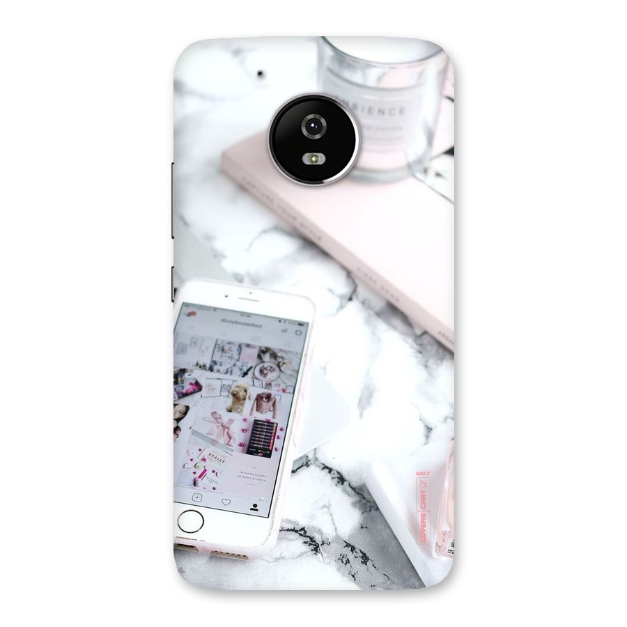 Make Up And Phone Back Case for Moto G5