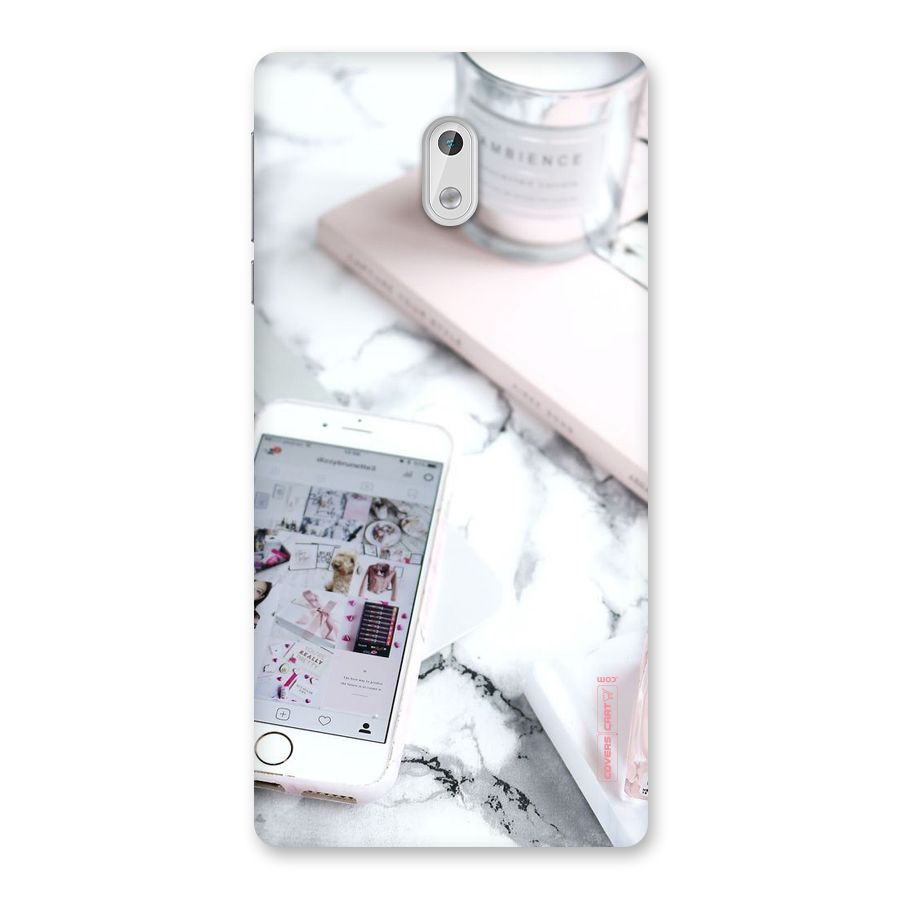 Make Up And Phone Back Case for Nokia 3