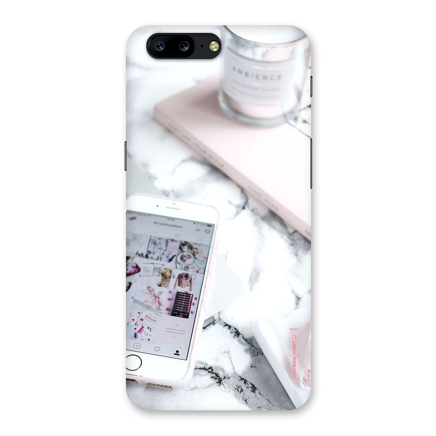 Make Up And Phone Back Case for OnePlus 5