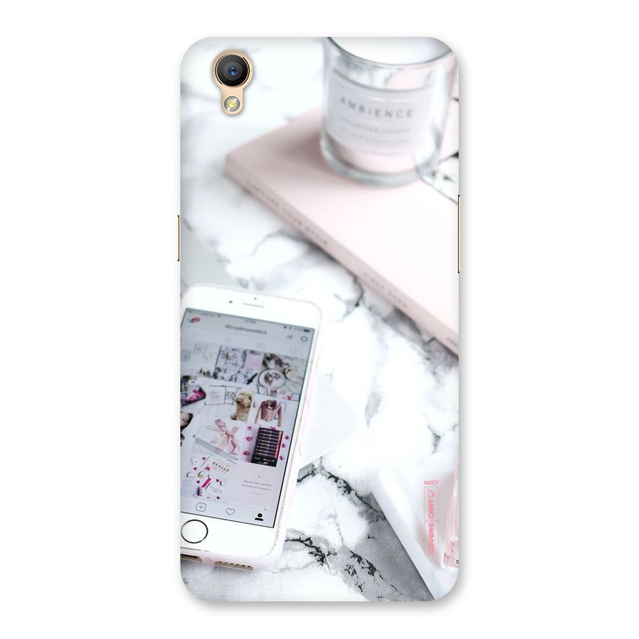 Make Up And Phone Back Case for Oppo A37