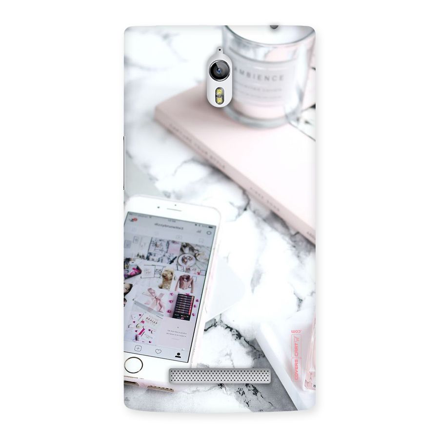 Make Up And Phone Back Case for Oppo Find 7
