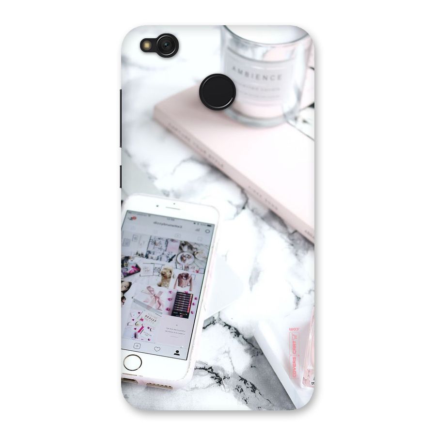 Make Up And Phone Back Case for Redmi 4