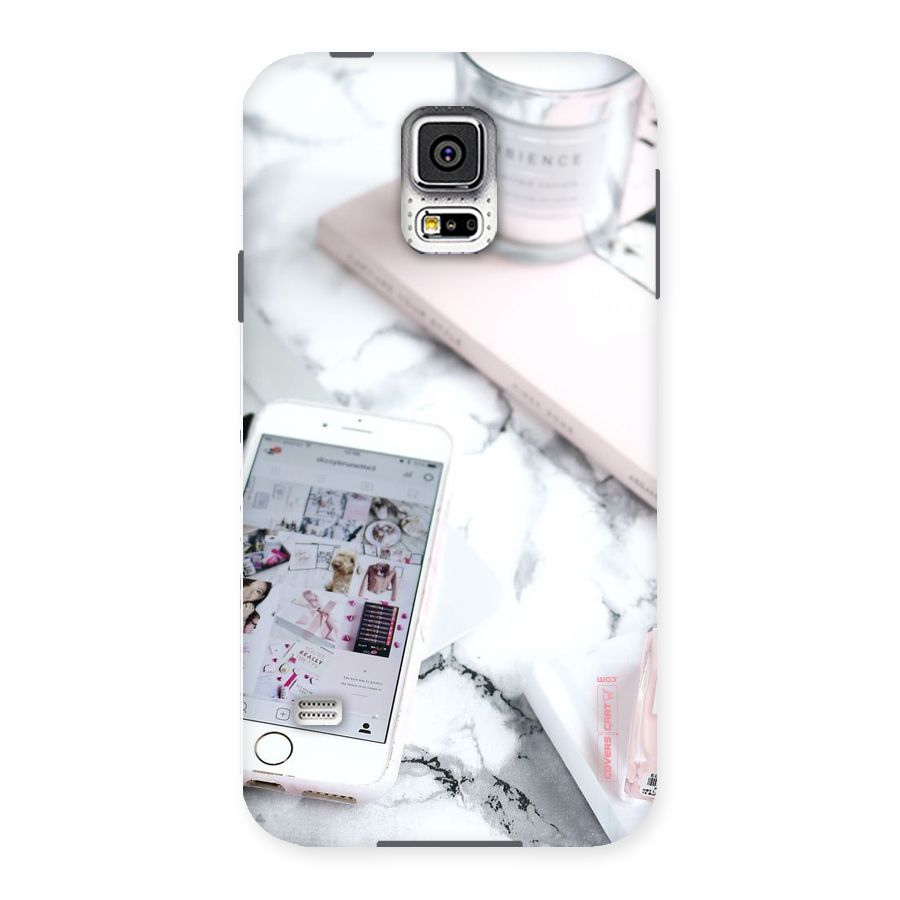 Make Up And Phone Back Case for Samsung Galaxy S5