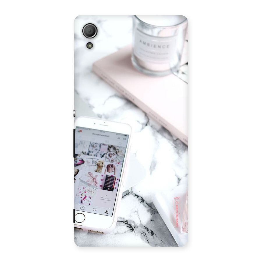 Make Up And Phone Back Case for Xperia Z4