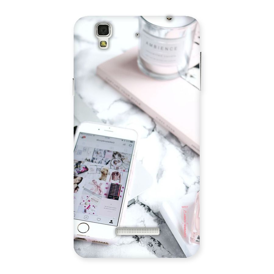 Make Up And Phone Back Case for YU Yureka Plus