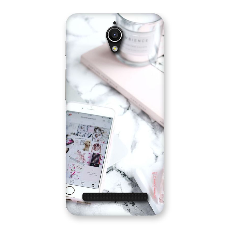 Make Up And Phone Back Case for Zenfone Go