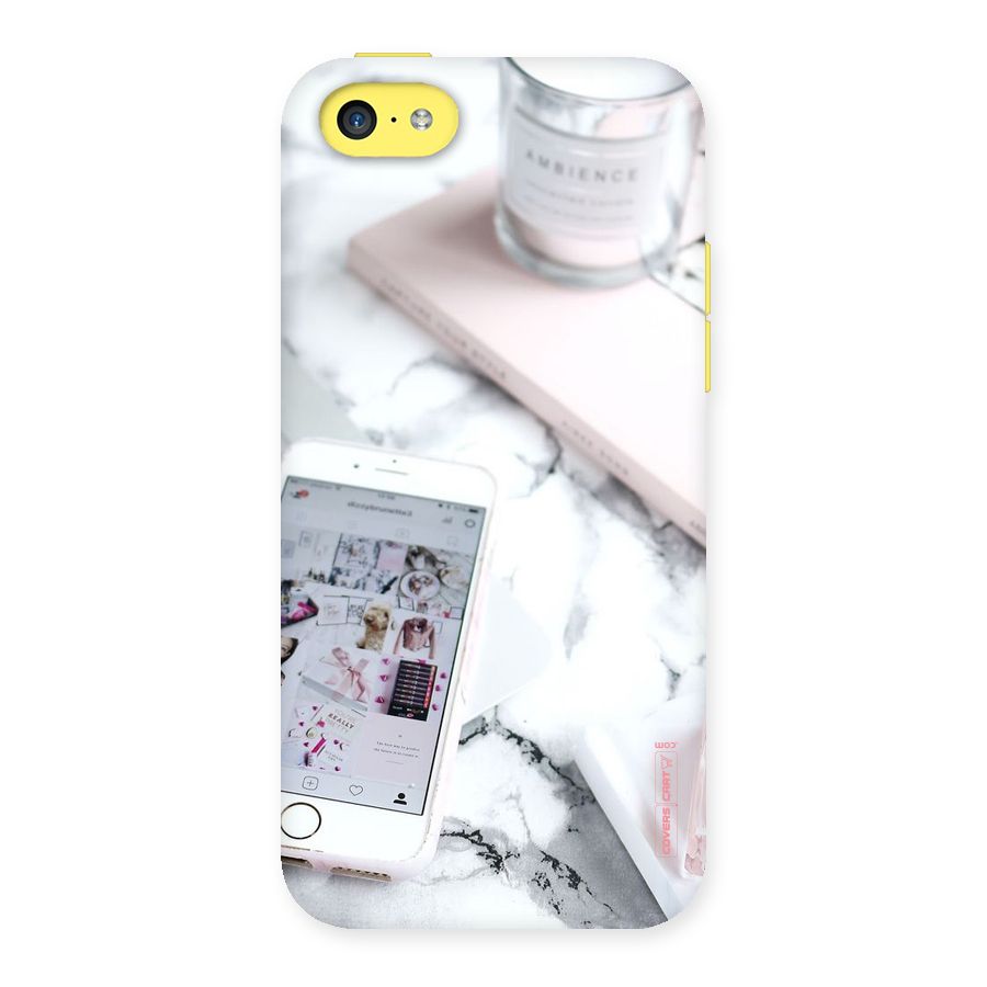 Make Up And Phone Back Case for iPhone 5C