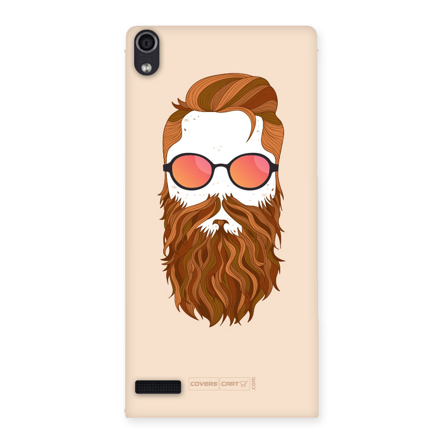 Man in Beard Back Case for Ascend P6