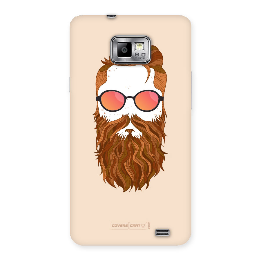 Man in Beard Back Case for Galaxy S2