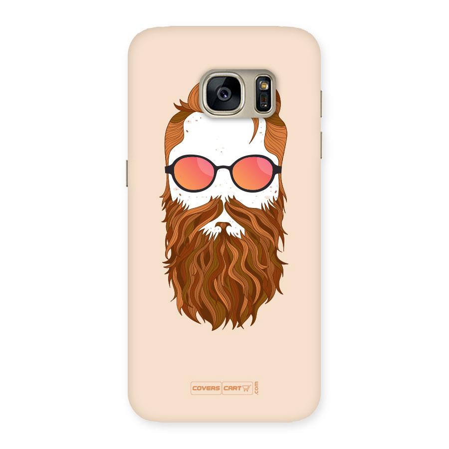 Man in Beard Back Case for Galaxy S7