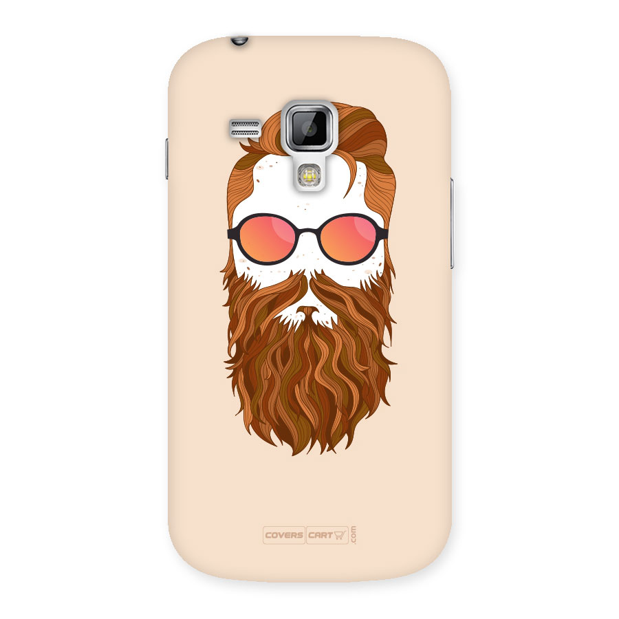 Man in Beard Back Case for Galaxy S Duos