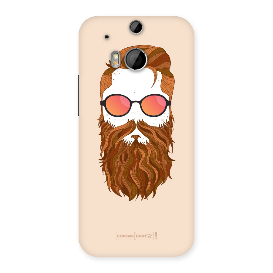 Man in Beard Back Case for HTC One M8
