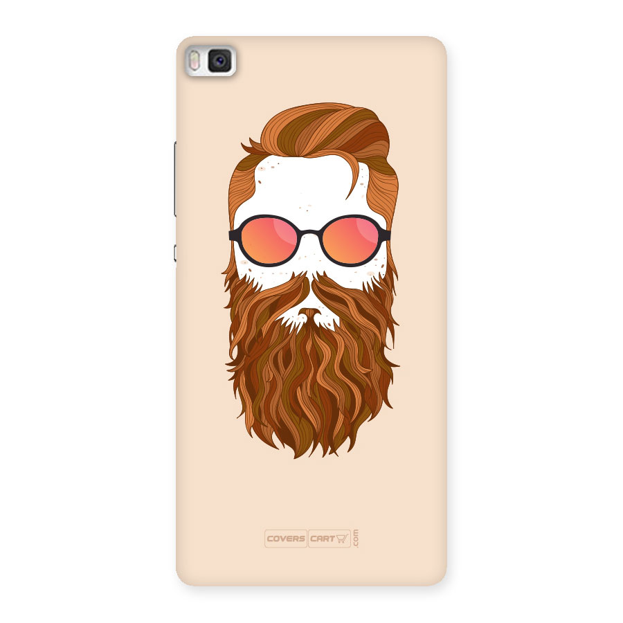 Man in Beard Back Case for Huawei P8