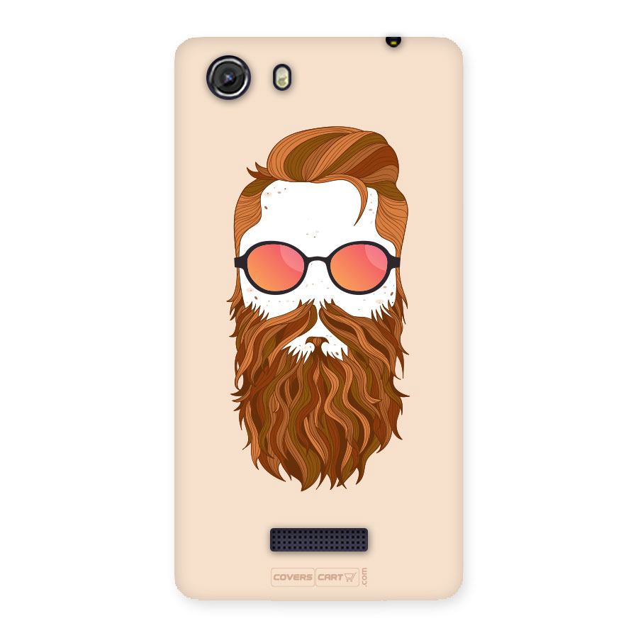 Man in Beard Back Case for Micromax Unite 3