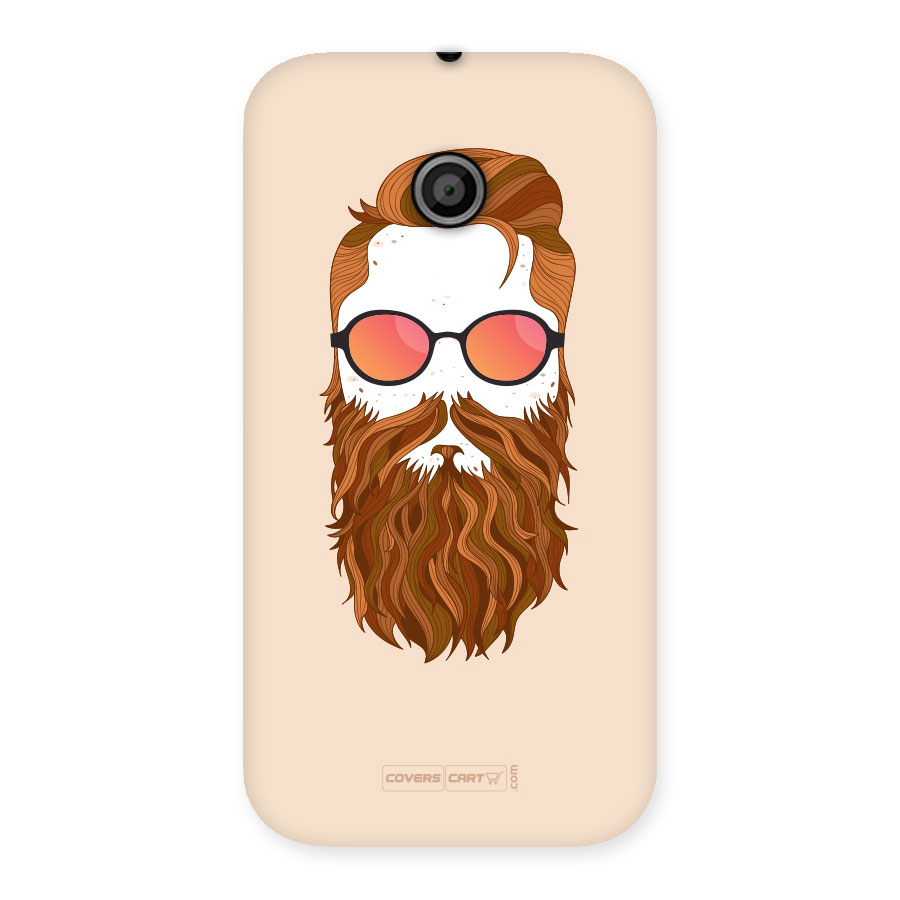 Man in Beard Back Case for Moto E