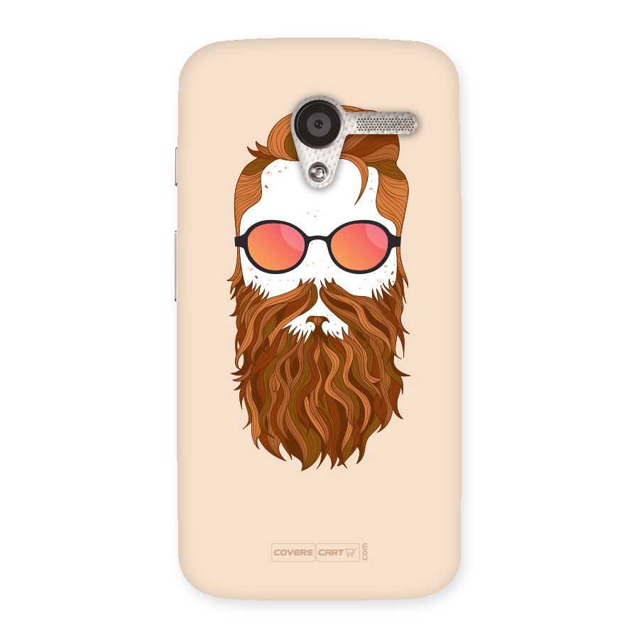 Man in Beard Back Case for Moto X