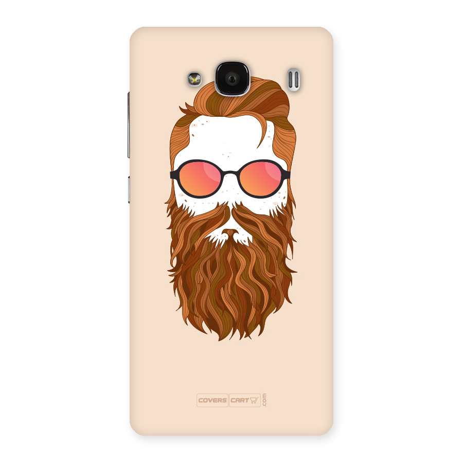 Man in Beard Back Case for Redmi 2