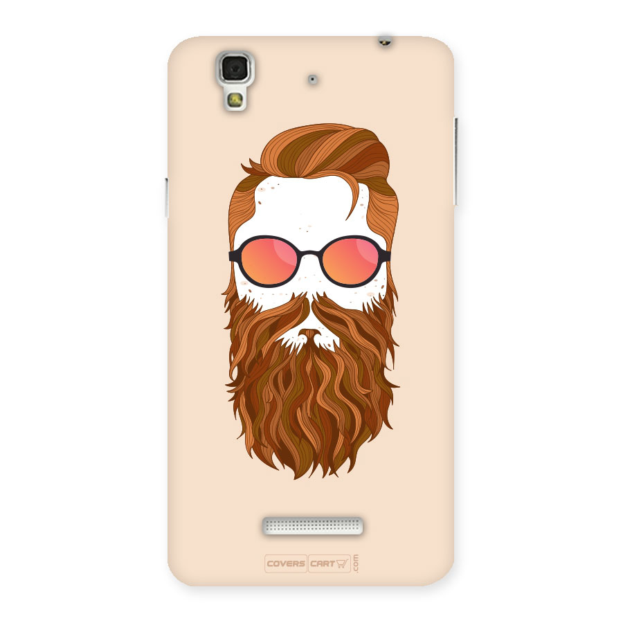 Man in Beard Back Case for Yu Yureka