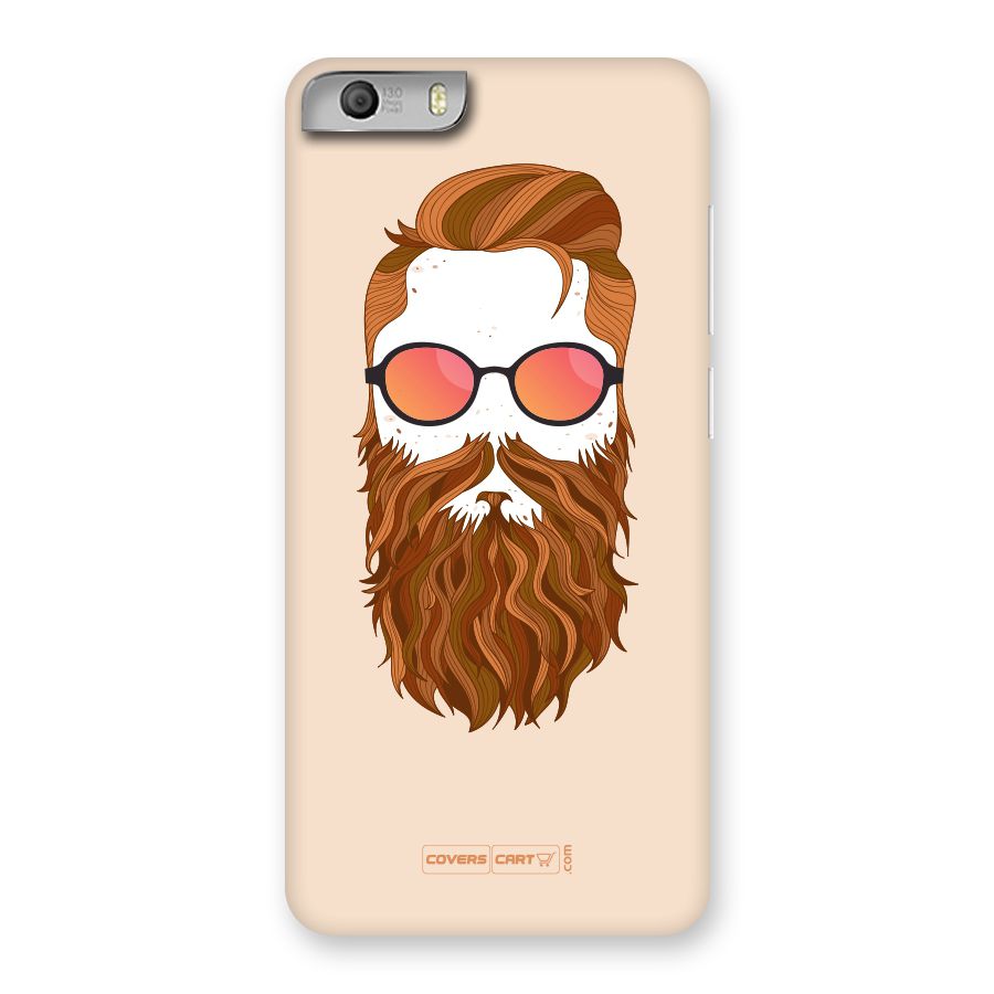 Man in Beard Back Case for Canvas Knight 2