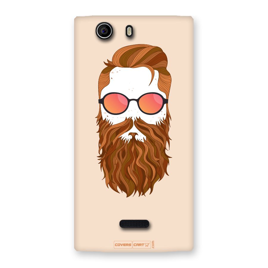 Man in Beard Back Case for Canvas Nitro 2
