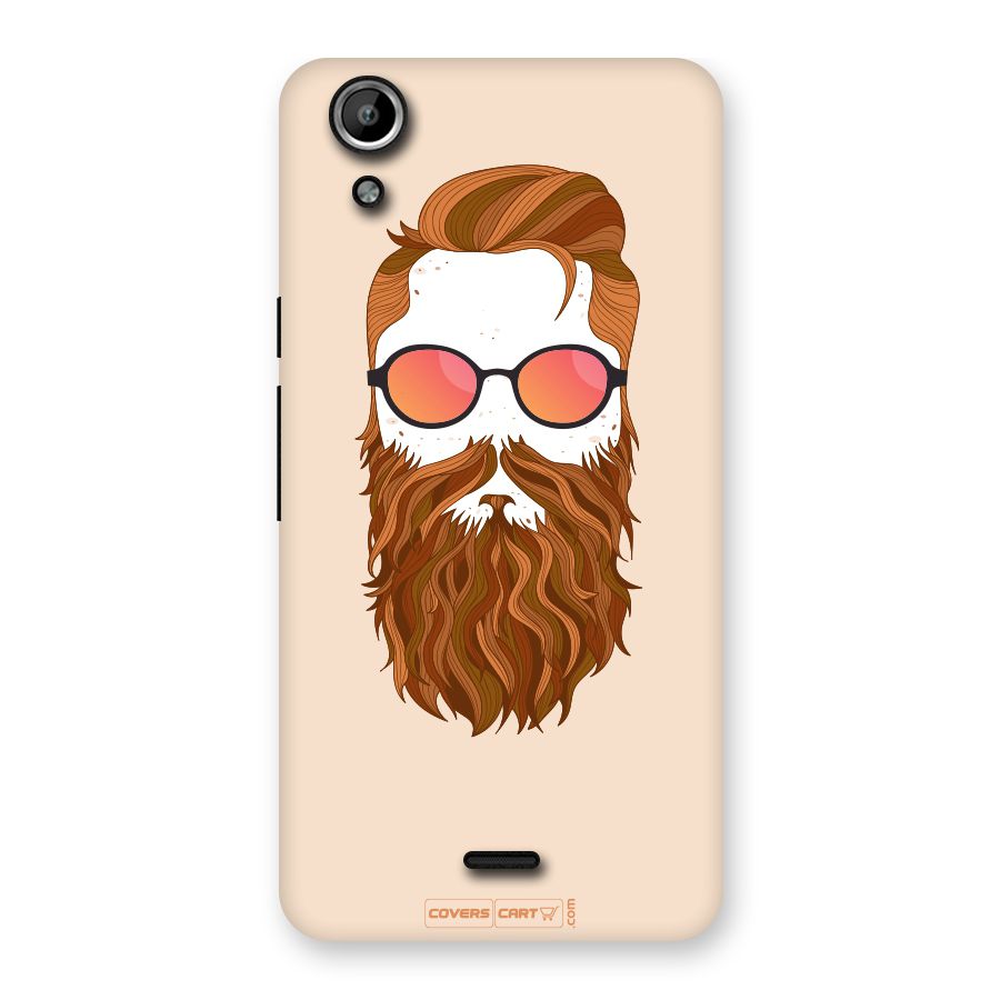 Man in Beard Back Case for Canvas Selfie Lens