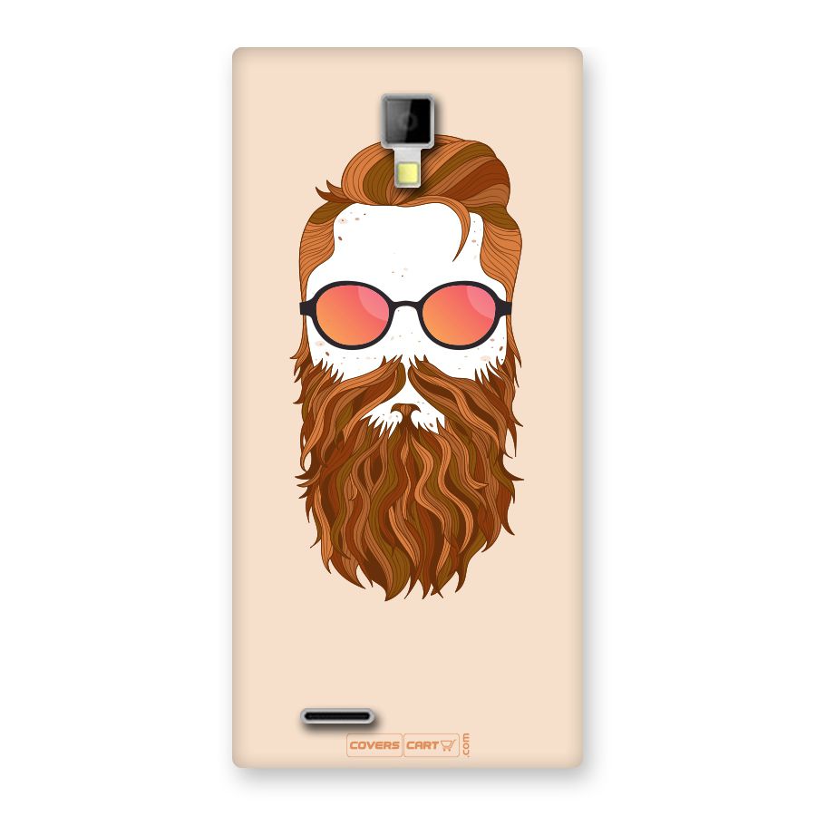 Man in Beard Back Case for Canvas Xpress