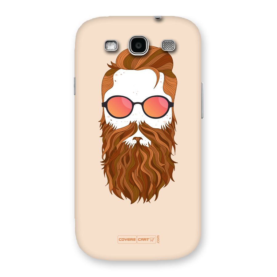 Man in Beard Back Case for Galaxy S3