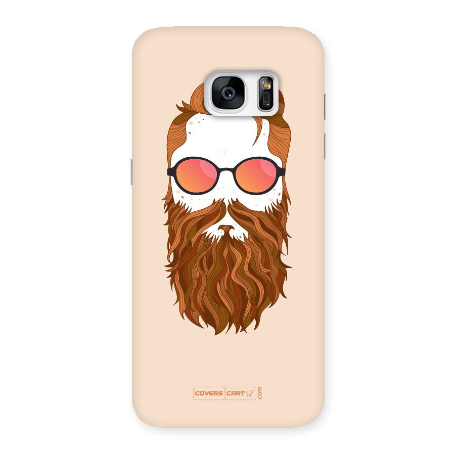 Man in Beard Back Case for Galaxy S7 Edge