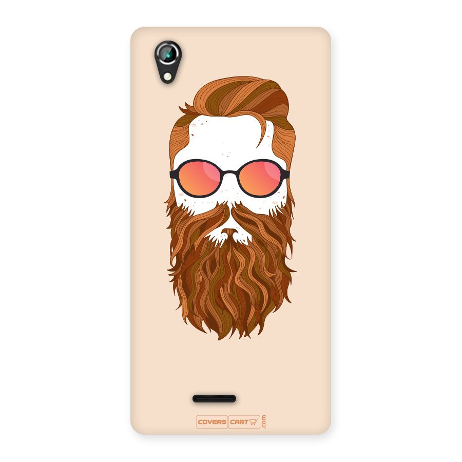 Man in Beard Back Case for Lava Iris 800