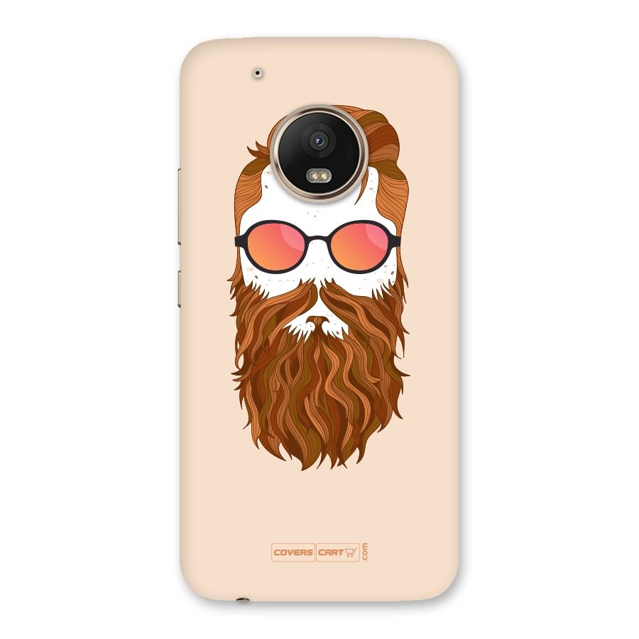 Man in Beard Back Case for Moto G5 Plus