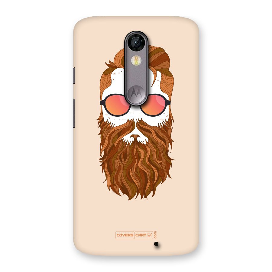 Man in Beard Back Case for Moto X Force