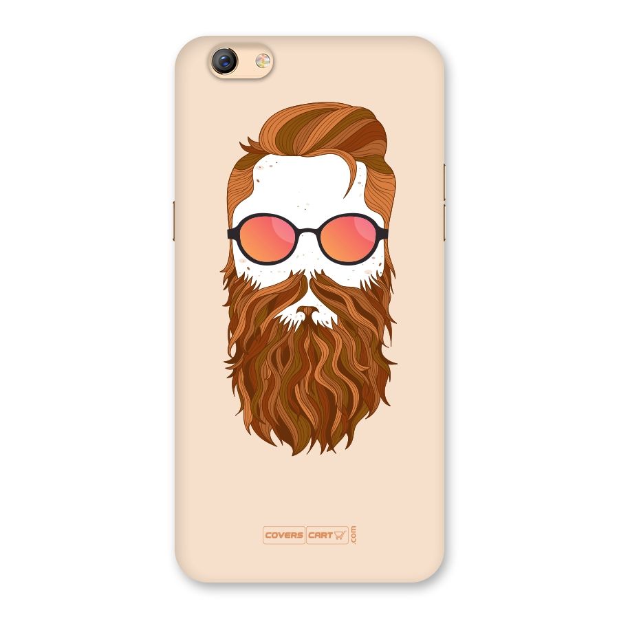 Man in Beard Back Case for Oppo F3 Plus