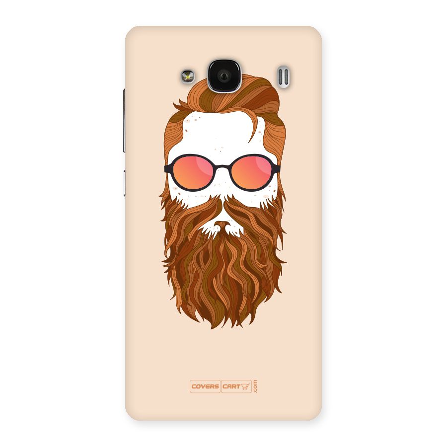 Man in Beard Back Case for Redmi 2s
