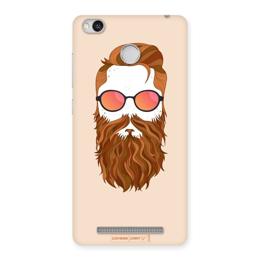 Man in Beard Back Case for Redmi 3S Prime