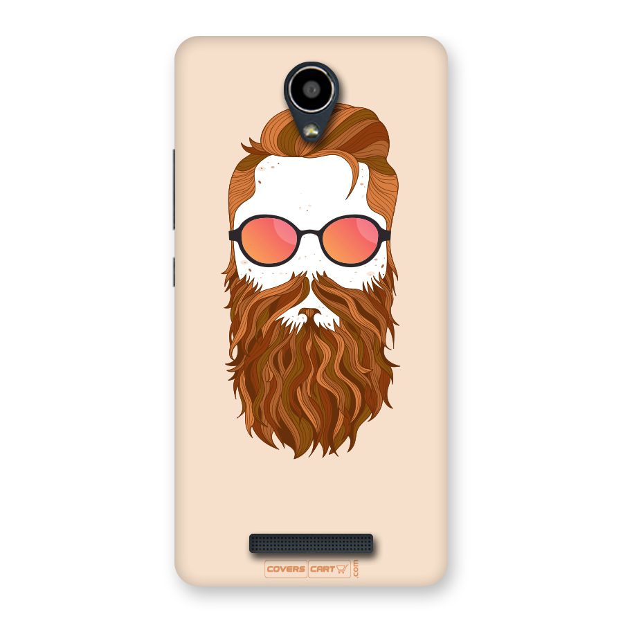 Man in Beard Back Case for Redmi Note 2
