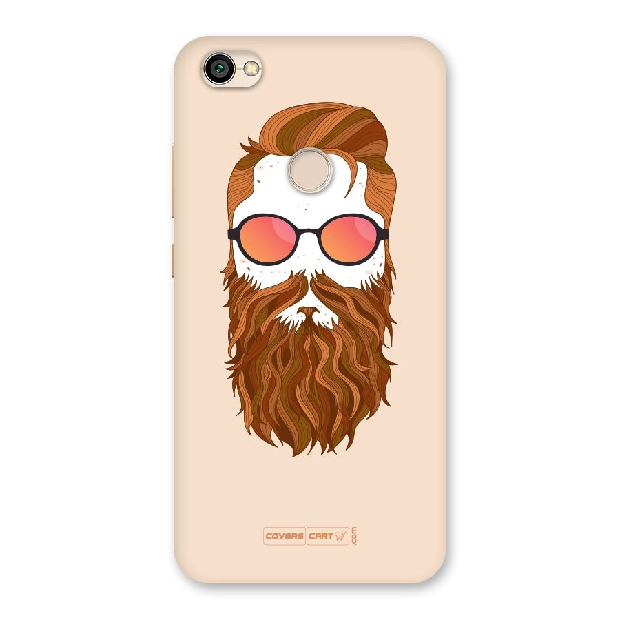 Man in Beard Back Case for Redmi Y1 2017