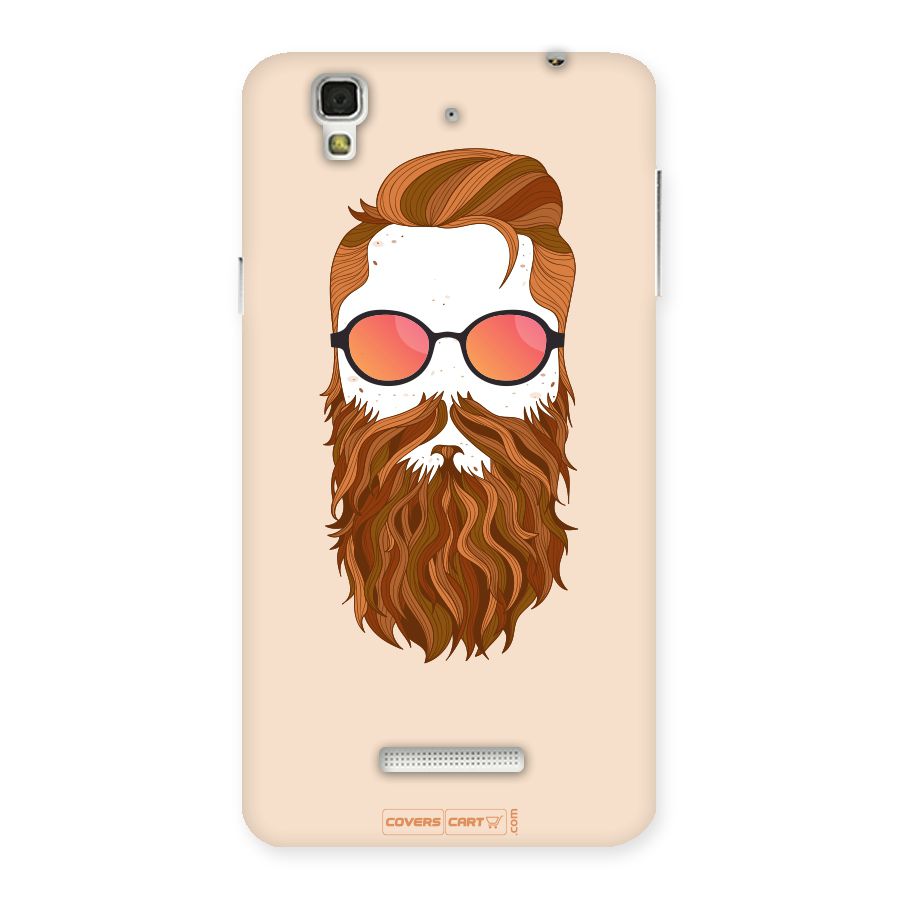 Man in Beard Back Case for YU Yureka Plus