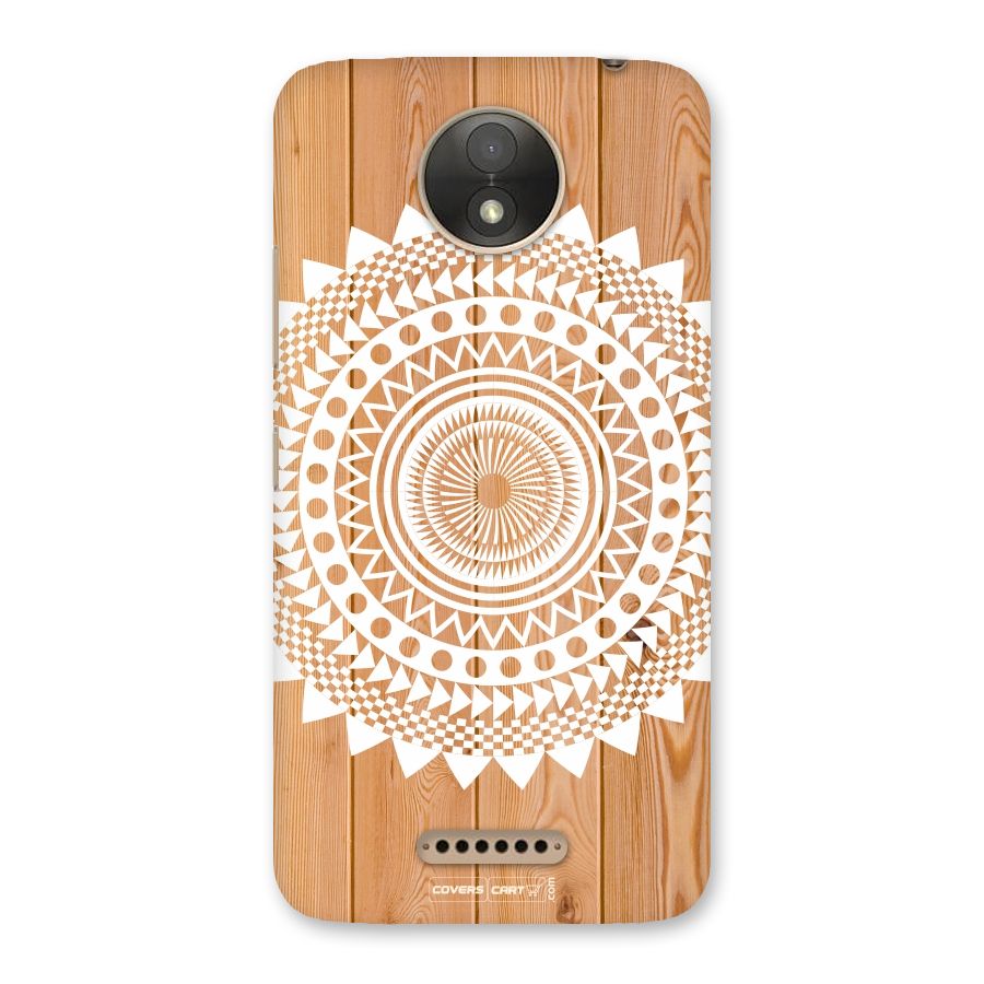 Mandala Design Back Case for Moto C Plus