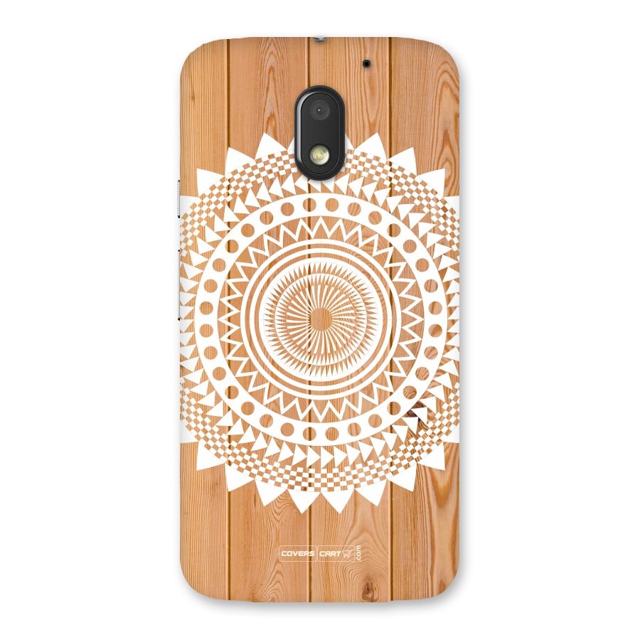 Mandala Design Back Case for Moto E3 Power