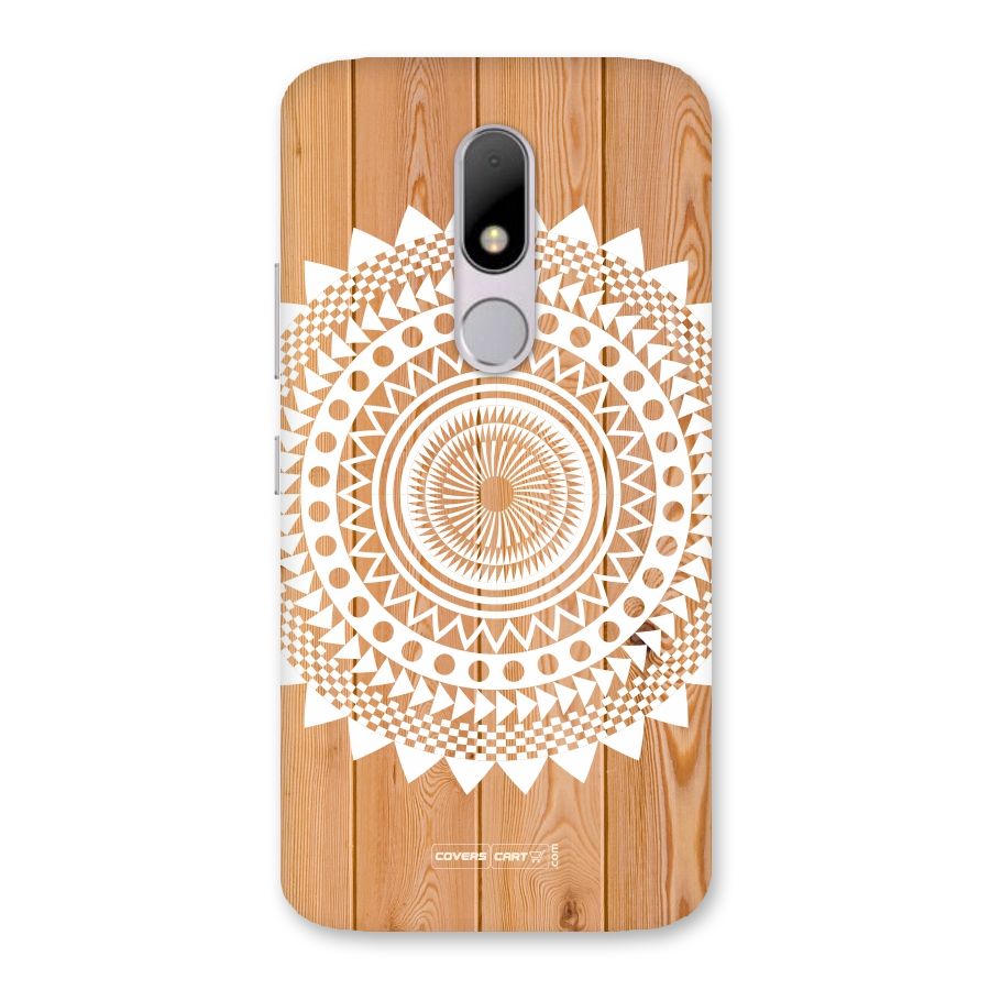 Mandala Design Back Case for Moto M