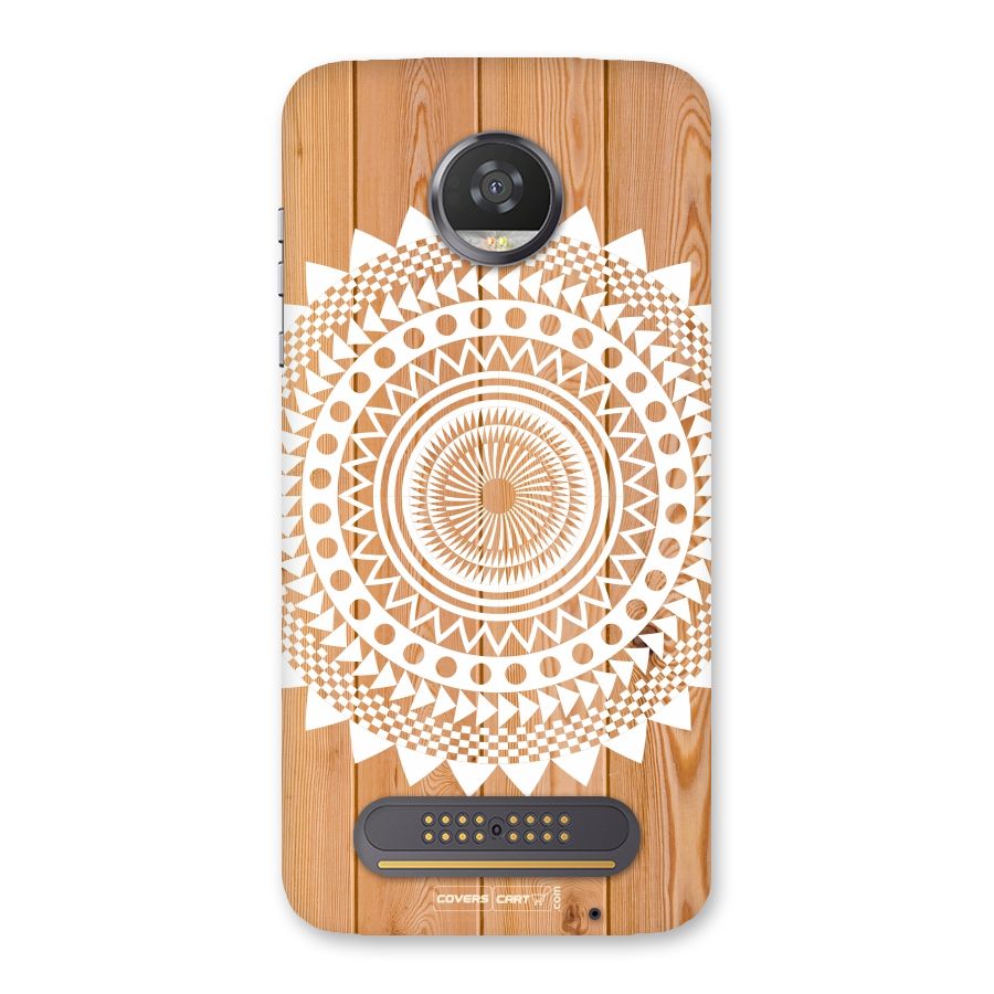 Mandala Design Back Case for Moto Z2 Play