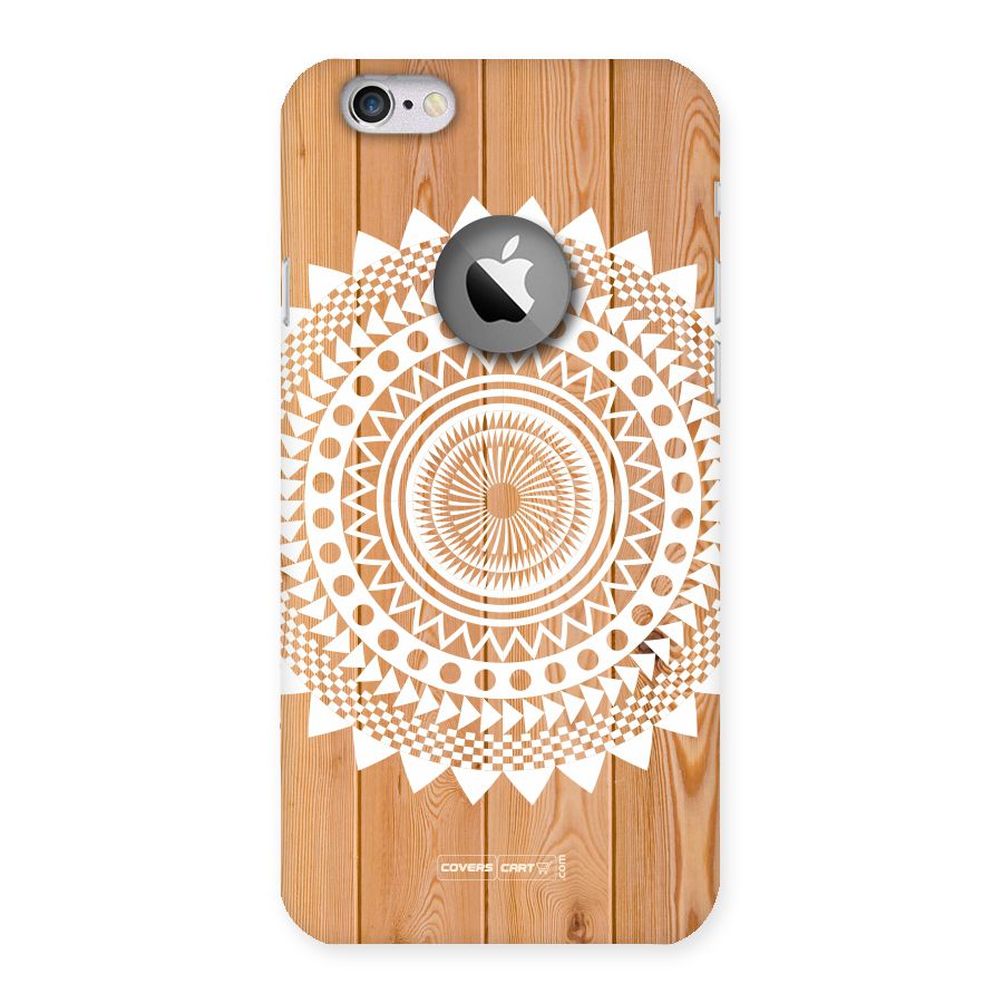 Mandala Design Back Case for iPhone 6 Logo Cut
