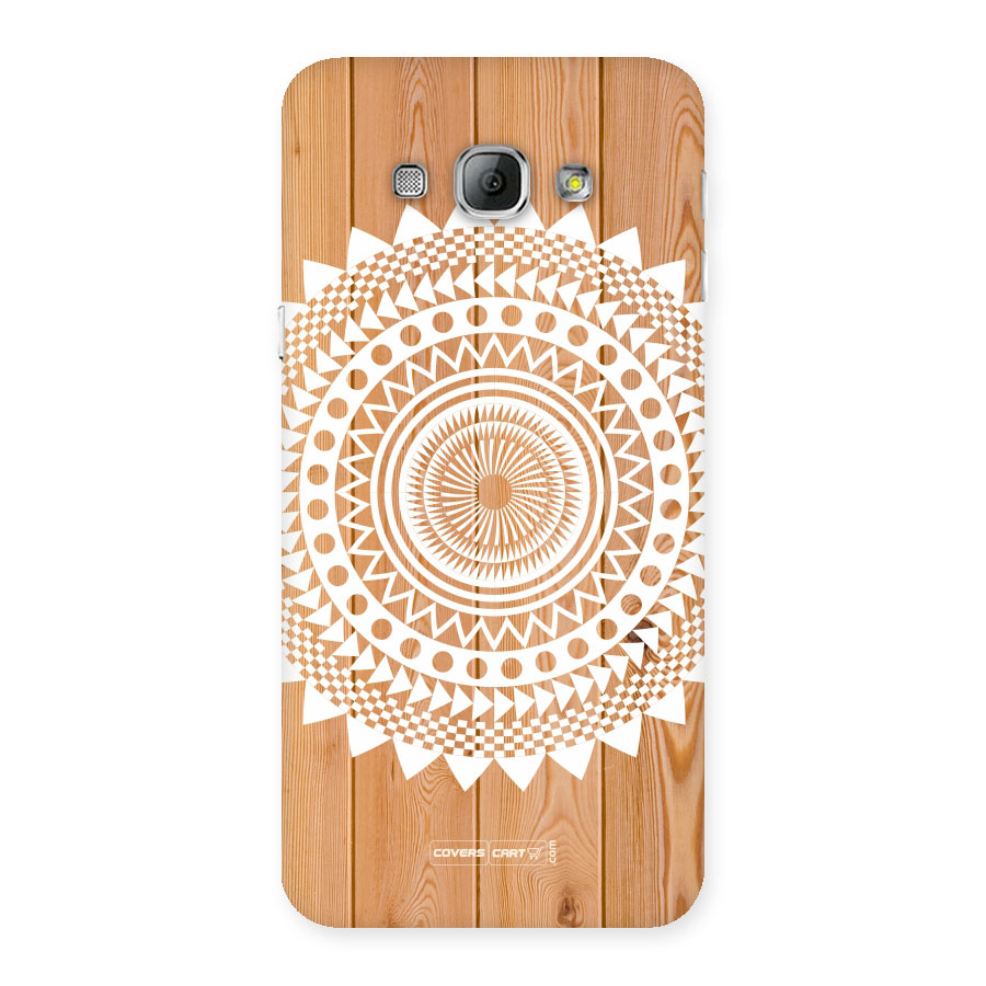 Mandala Design Back Case for Galaxy A8
