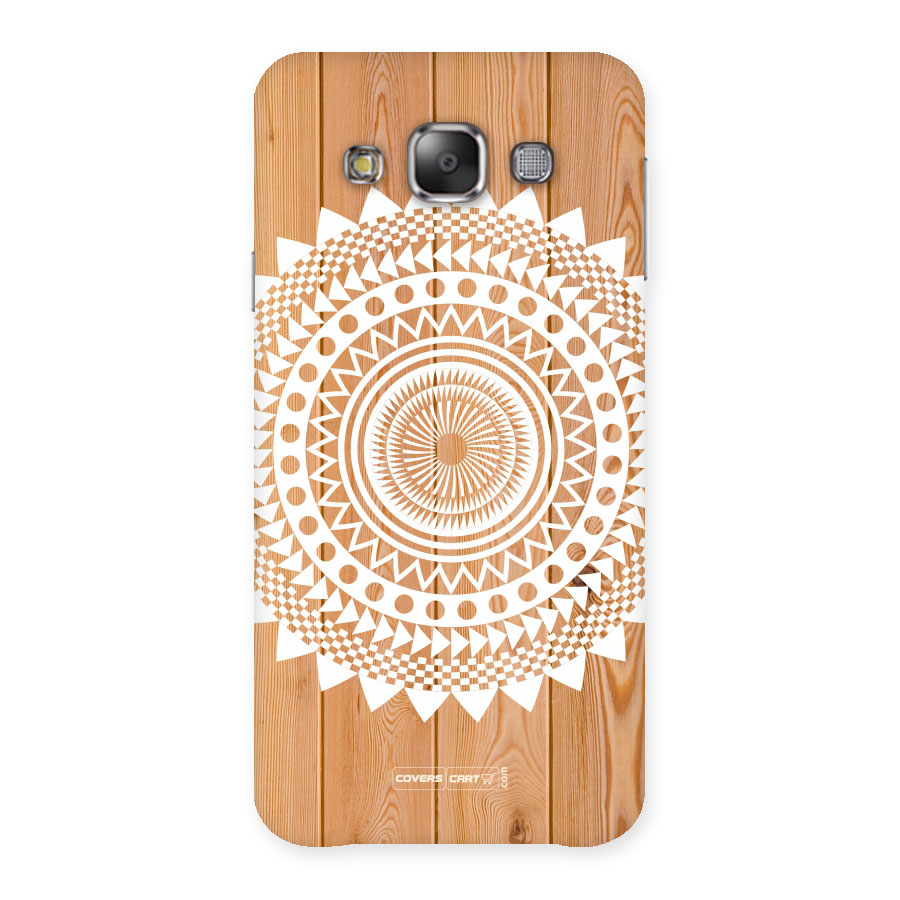 Mandala Design Back Case for Galaxy E7