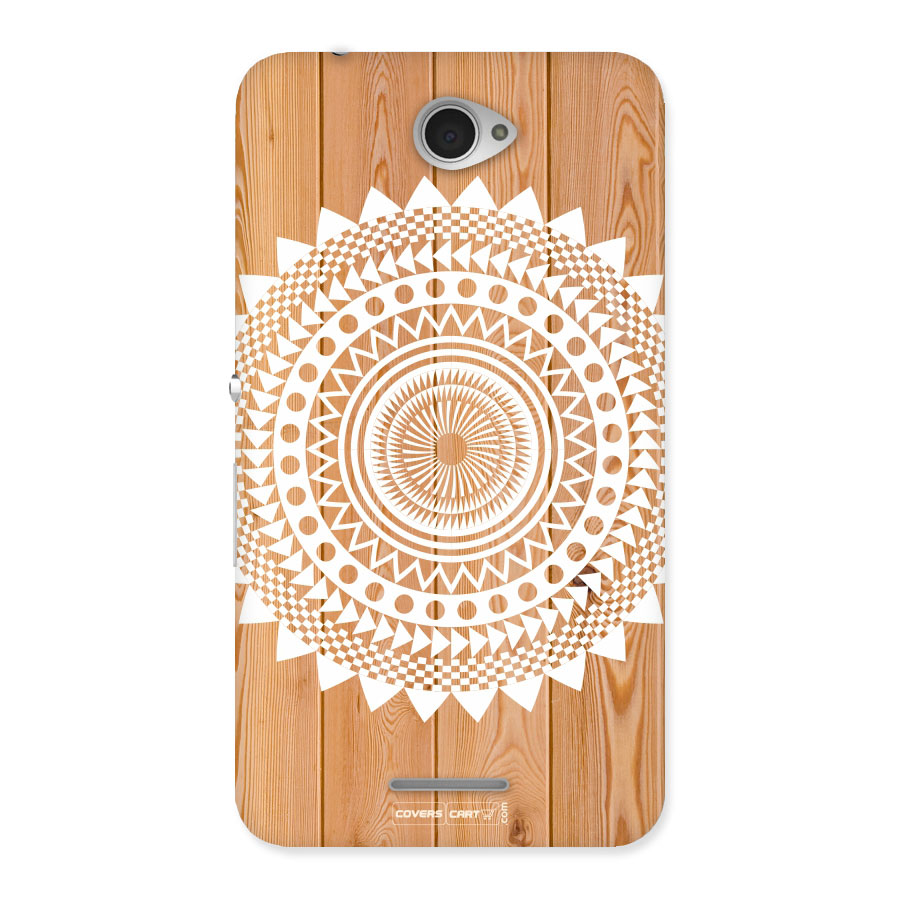 Mandala Design Back Case for Sony Xperia E4