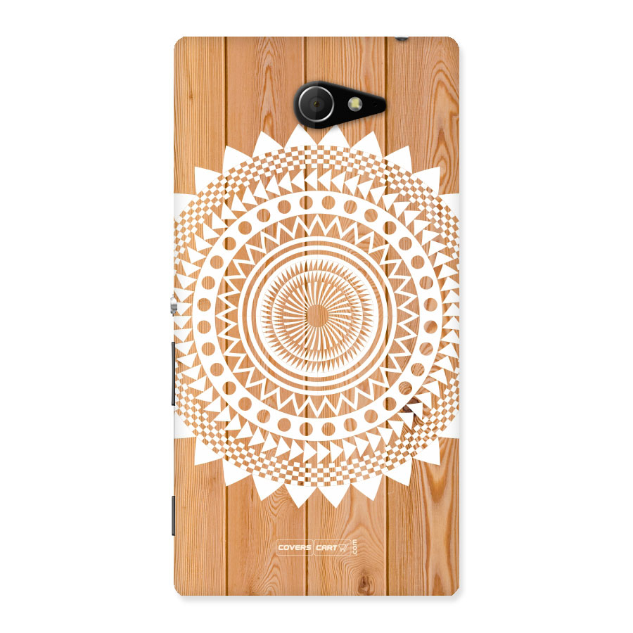 Mandala Design Back Case for Sony Xperia M2